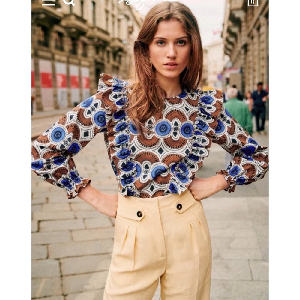 Sézane Philou Blouse